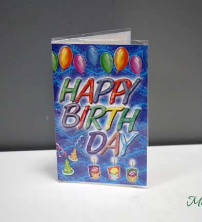 Happy Birthday Card with Envelope 9 photo 394x433